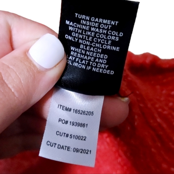 Torrid Colorful Multi Stripe Cozy Knit V Neck Sweater Women's Plus Size 0X - Picture 10 of 12